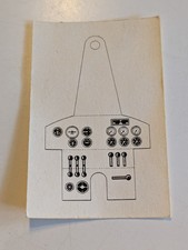 Cockpit ca. 6,5 x 4,3 cm