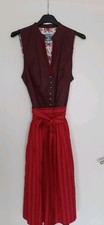  Turi Landhaus Trachtenmode Dirndl Damen Gr.44 bordeaux NEU 