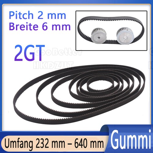 Gt2 geschlossener zahnriemen - gt2,