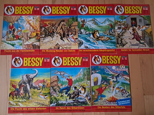 Bessy konvolut 7 comichefte - -,