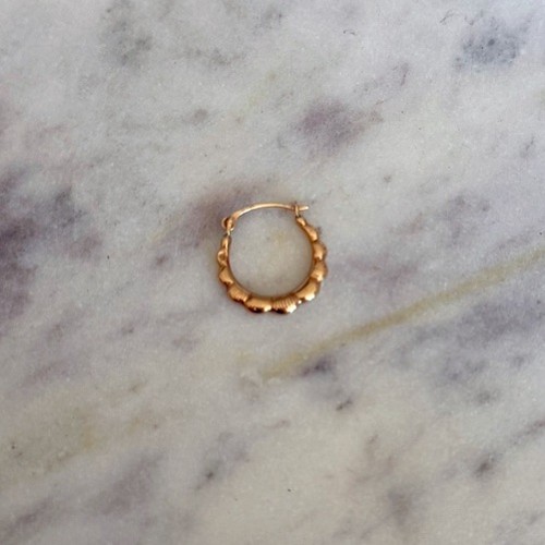 Vintage rose gold single - vintage, 9k