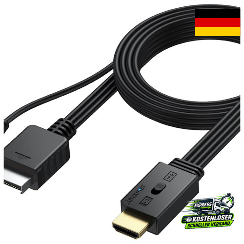Ps1 ps2 hdmi adapter 1080p - ps1,