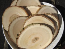 10 x Holzscheiben Astscheiben Baumscheiben - Weide - Basteln - Deko - Hochzeit