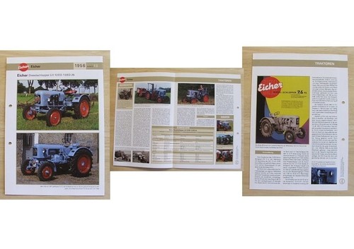 Eicher traktor ed 13 - /, /