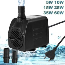 Teichpumpe Aquariumpumpe Wasserpumpe Aquarium Tauchpumpe Springbrunnen 5W-60W