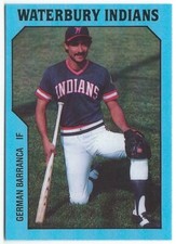 1985 TCMA Waterbury Indians