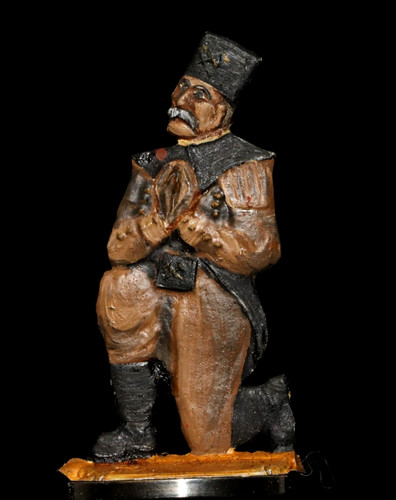 Alte zinnfigur betender - alte,