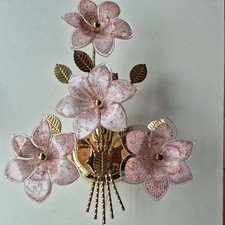 1x Murano Glas Wandleuchte