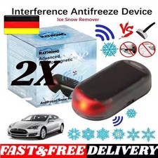 2x Frostschutz Auto Anti-Eis-Gerät elektro magnetisches Molekular Gerät Schnee