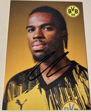 Borussia Dortmund BVB Autogrammkarte Carney Chukwuemeka Handsigniert