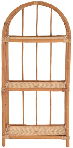 Rattan badregal rundbogen - rattan, badregal/rundbogen