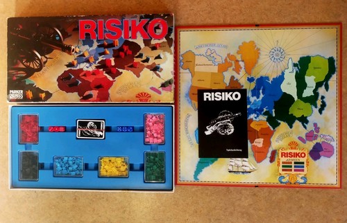 Parker risiko 1975 brettspiel - parker,