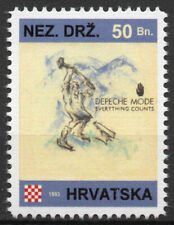 Depeche Mode - Everything Counts, Kroatien, 1993, Satz mit 16 Marken.
