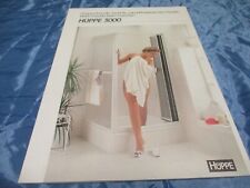 Werbung , Hüppe , 3000 Comfort , Dusch Design , Nostalgie  / Reklame # 33