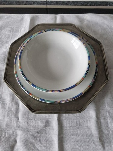 Platzteller aus zinn - platzteller,