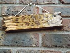 " HAUS BAR "  old-style Deko-Hinweisschild -Holzart ca. 29cm x 7,5cm