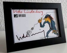 Udo Lindenberg  Kunstruck "Unplugged"  Original signiert 