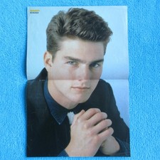 TOM CRUISE POSTER BRAVO 2 Seiten 1980er