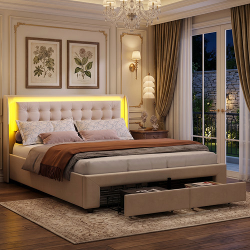 Polsterbett 160 200 cm - 160,