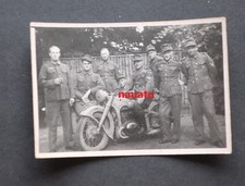 Orig. Foto Wehrmacht Motorrad