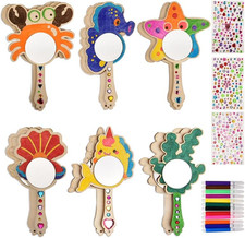 Kindergeburtstag Holzspiegel