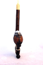 Pfeife, Pipe JÄGERPFEIFE, GESTECKPFEIFE, Bruyere, TIROLER HANDARBEIT, Austria