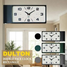 Dulton Double Face Clock