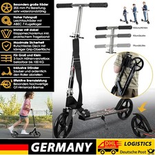 Kinderroller Kinder Alu Scooter Jungen Cityroller Faltbar Kickroller 2-Räder