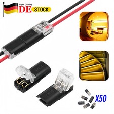 50Tlg 12V 2Pin Auto Kabel