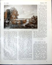 Alter Druck Ansicht auf Stour