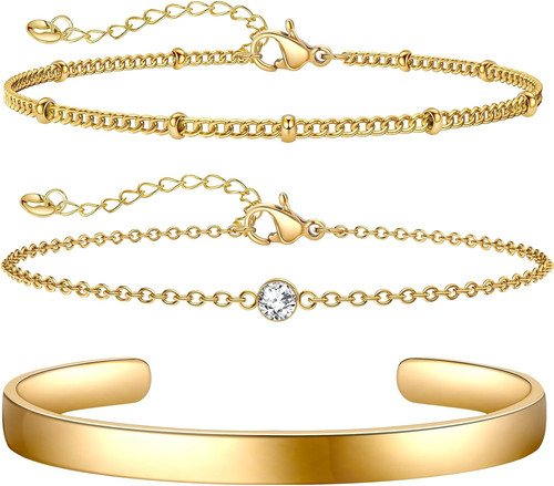 Armreif gold damen kleeblatt - armreif,