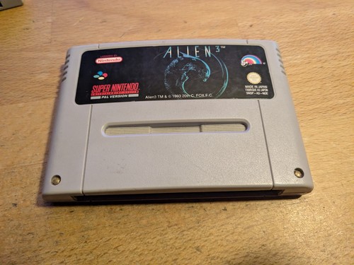Alien super nintendo snes - super,