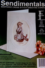 Original Kreuzstich Stickpackung  von Hummel mit  sämtlichem Zubehör