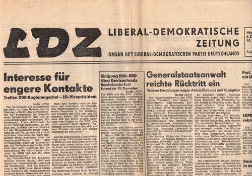 Ddr zeitung ldz halle - zeitung,