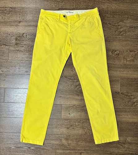 Men bogner trousers yellow - bogner,