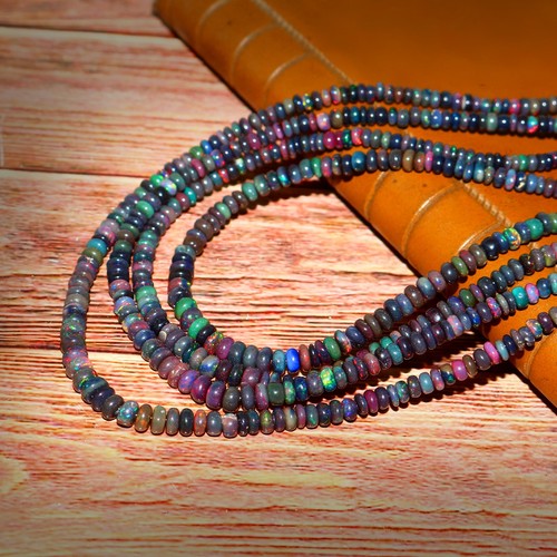 Opal rondelle perlen - opal,