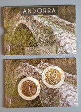 Andorra 2 x 1,25 Euro-Münze