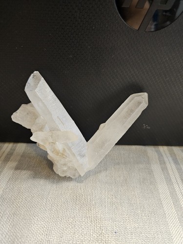 Mineralien bergkristall doppel - bergkristall,
