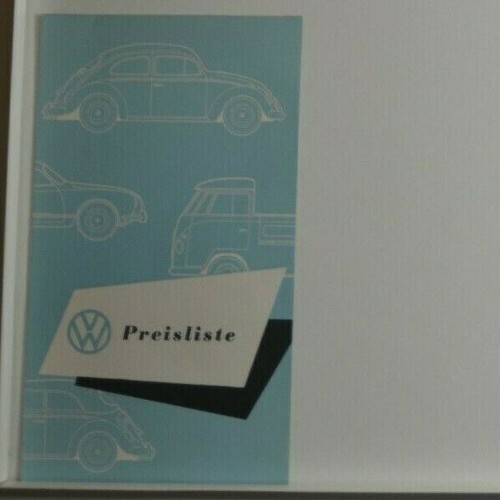 Volkswagen preisliste von - preisliste,