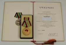 NVA Medaille für XX Jahre