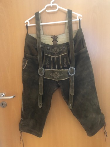 Kniebund‑Trachtenlederhose
