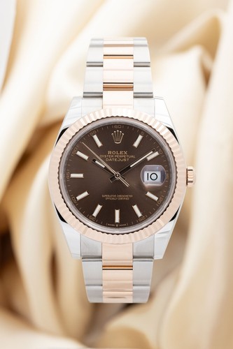 Rolex datejust chocolate - rolex,