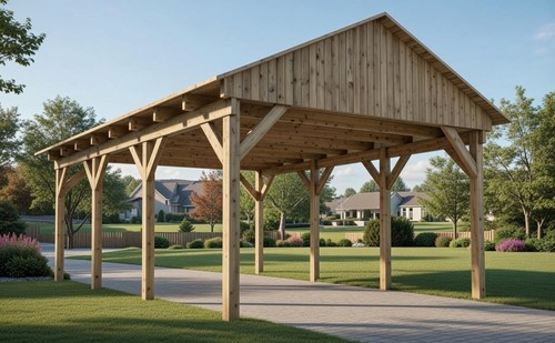 Holz carport bausatz - carport, bausatz,