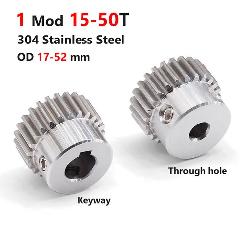 304 edelstahl stirnrad - stirnrad, modul