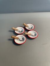 Marianne Modelle | Geschirrset | Achtteilig | In OVP | rot-weiß | #B12