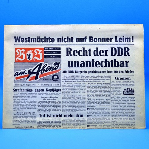 Ddr abend 08 - ddr, am