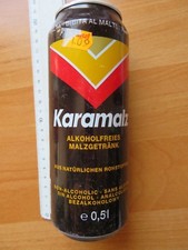Bierdose leere Dose Blechdose Karamalz 0,5Liter Malzgetränk Henninger AG v. 2000