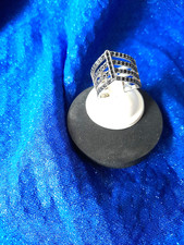 Ring rhodiniert/schwarze