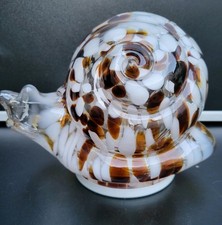 Glasdeko Schnecke mit