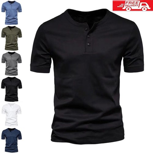 Neu herren henley shirt mit - neu,